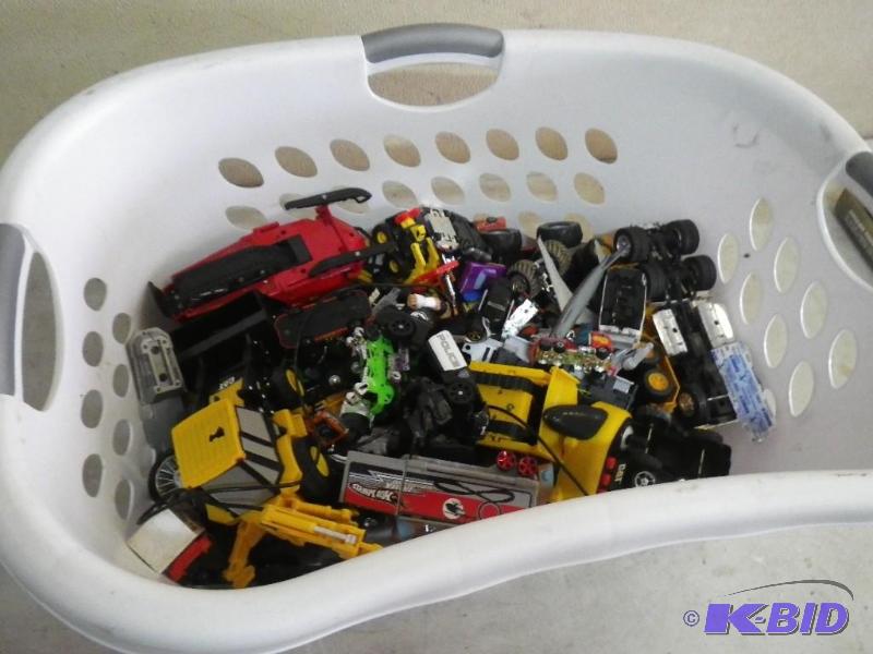 basket of toys...