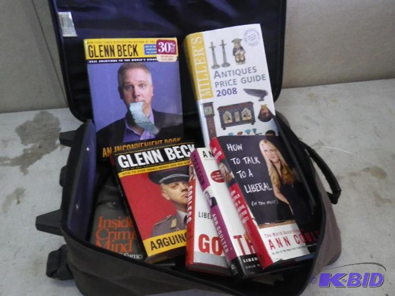 Lot of political books...