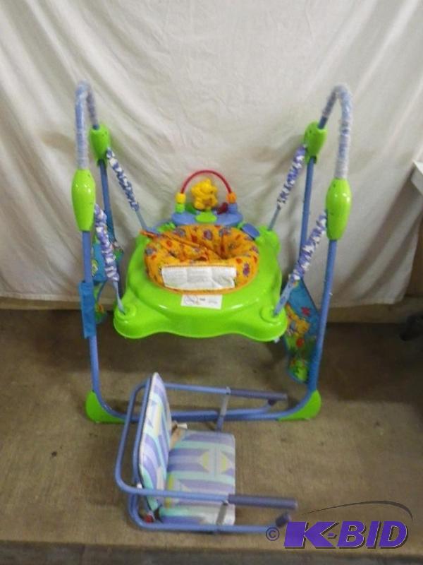 Jump a round, high chair...
