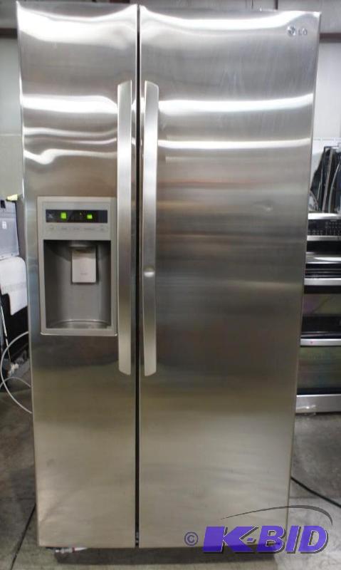 lot 2 image: LG Refrigerator Model # (LSC23924ST) 22.9 Cu....