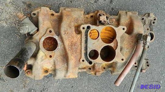 lot 110 image: Intake Manifold for GM small block. Please se...