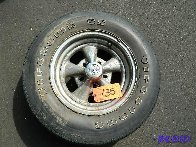 lot 135 image: Set of (4) Crager SS Rims 14"...