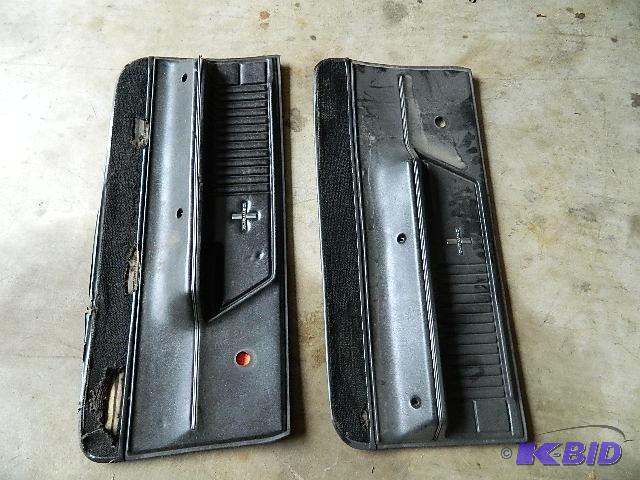 lot 142 image: 1967 Camaro Interior Door Panels (Pair)...