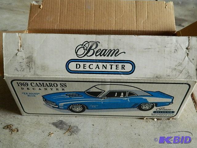 lot 150 image: 1969 Camaro SS Jim Beam Decanter in Original ...