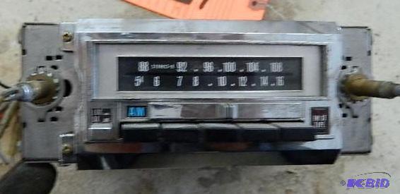 lot 172 image: Vintage K-Mart AM  FM W 8 Track Radio...