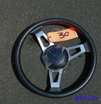 lot 30 image: 1970 Challenger steering wheel. New. Please s...