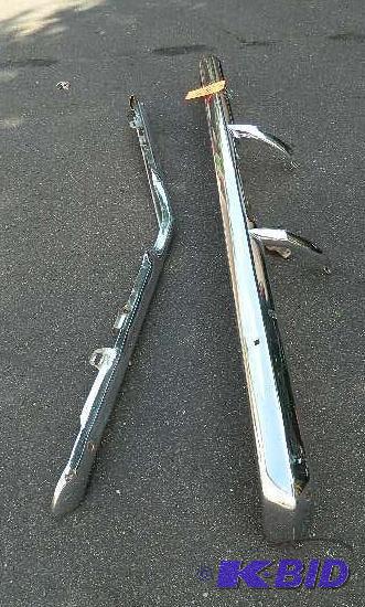 lot 33 image: 1969 Camaro front and back bumpers. Please se...