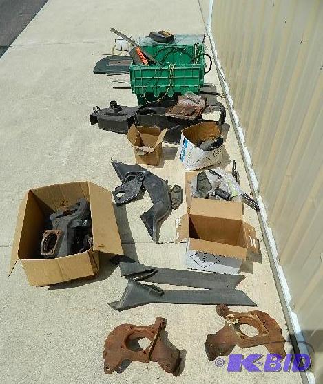 lot 53 image: 1968 Plymouth GTX parts to include window gl...