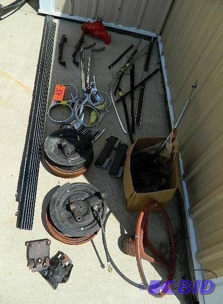 lot 54 image: 1967 Chevelle SS parts to include water pump...