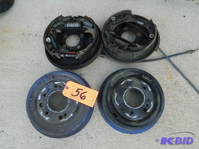 lot 56 image: 1970 Challenger Hubs and Brake assembly. Plea...