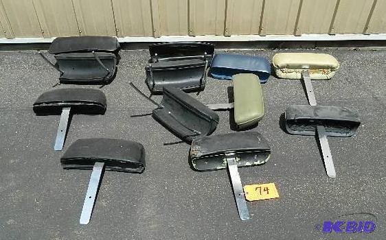 lot 74 image: 1967-1969 Camaro1968-1972 Chevelle Headrests...