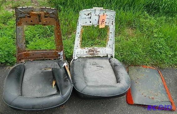 lot 96 image: 1967 Camaro bucket seats. Please see pictures...