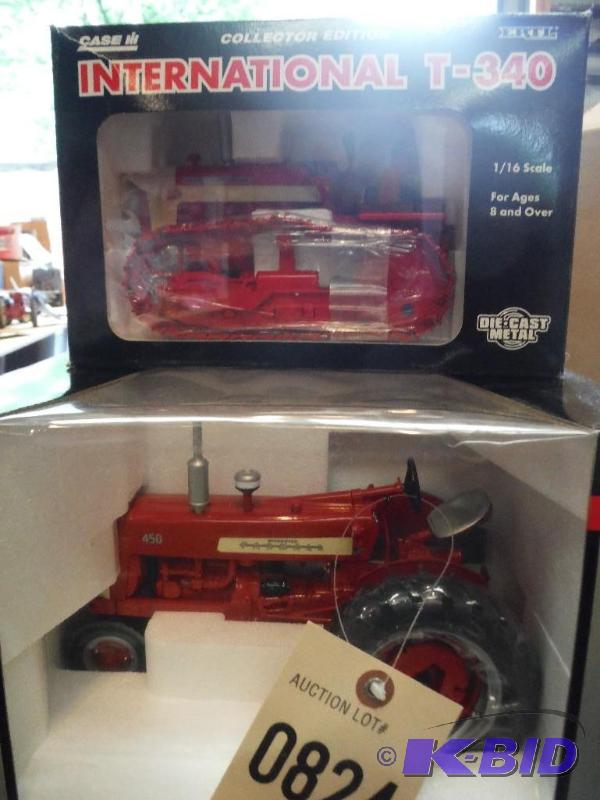 lot 142 image: International Harvester 450 Farmall Tractor a...