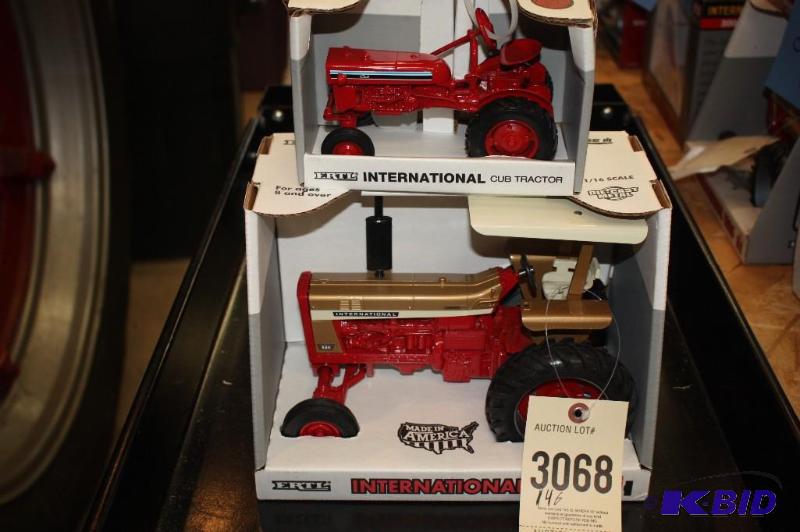 lot 146 image: International 826 Tractor and International C...