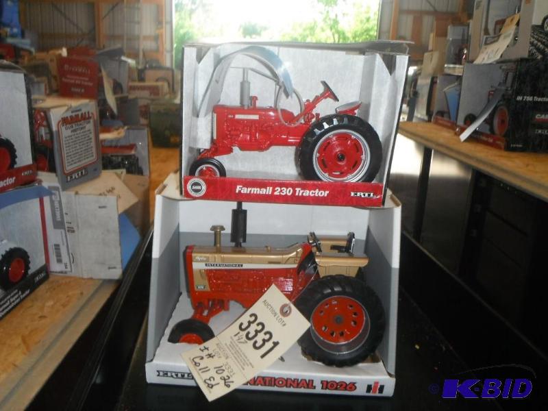 lot 147 image: Farmall 230 Tractor and International 1026 Tr...