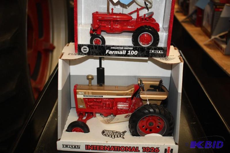 lot 152 image: Collectors Edition Farmall 100 Tractor and In...