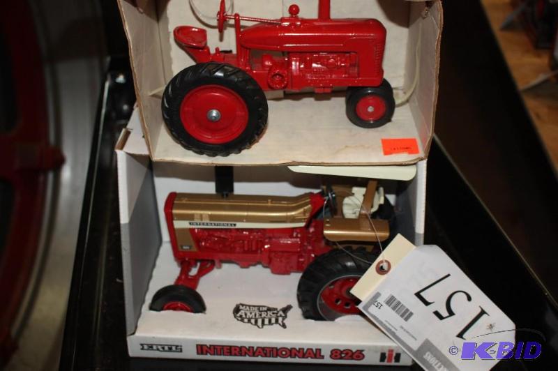 lot 157 image: International 826 Tractor and Heritage Tracto...