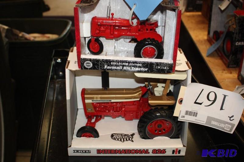 lot 167 image: Collectors Edition Farmall BN Tractor and Int...