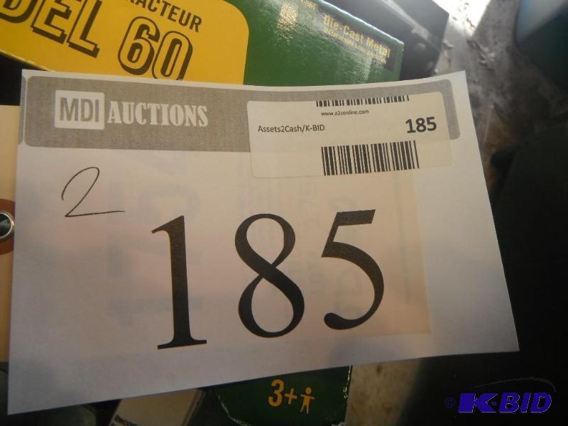 lot 185 image: John Deere Model 60 Tractor and Case Collecto...