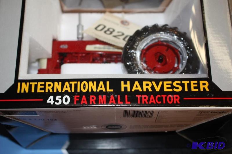 lot 203 image: International Harvester 450 Farmall Tractor a...