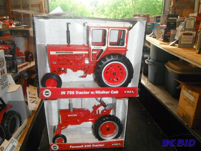 lot 212 image: Farmall 230 Tractor and IH&nbsp756 Tractor w...