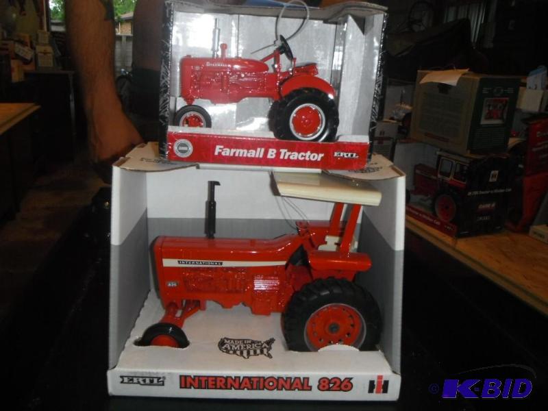 lot 222 image: International 826 Tractor and Farmall B Tract...