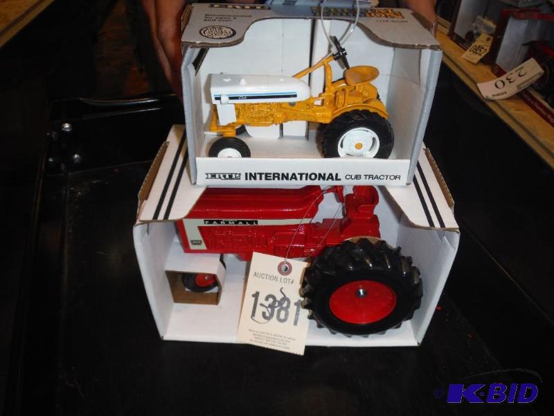 lot 236 image: Farmall 806 Tractor and Special Edition Inter...