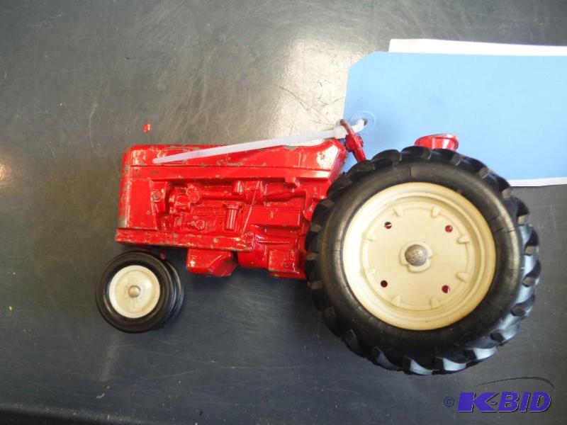 lot 252 image: Red Toy Tractor...