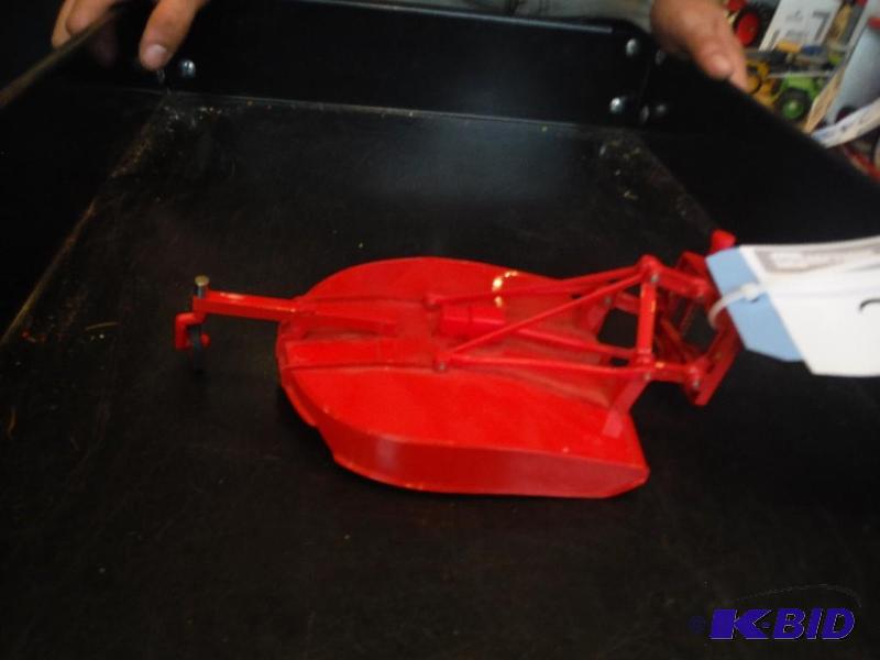 lot 255 image: Red Toy Tractor Accessory...