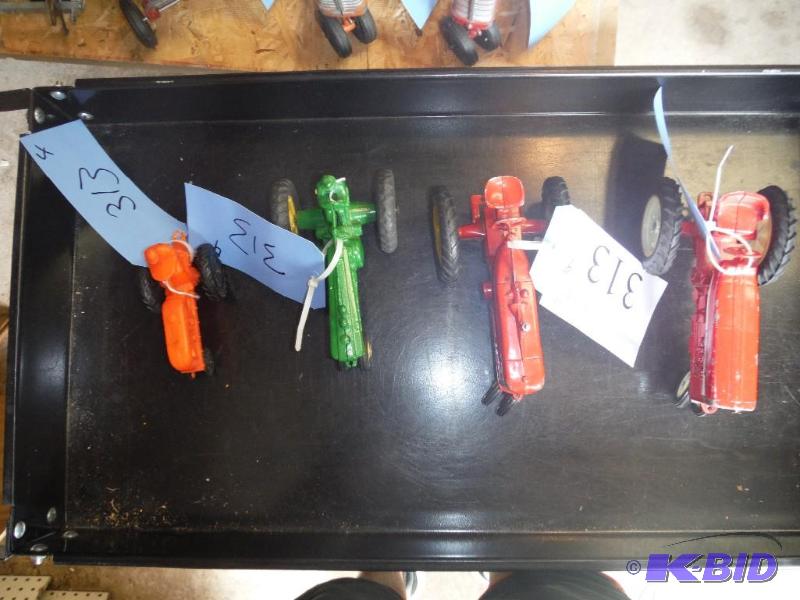 lot 313 image: A Collection of Tractors Including a Tru-Scal...