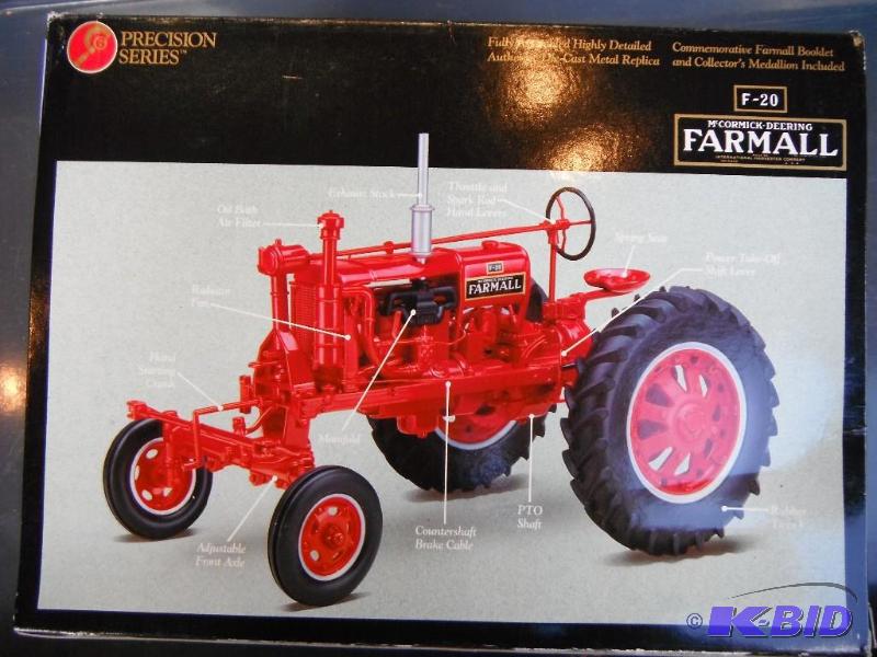 lot 33 image: McCormick Deering Farmall F-20 Tractor Precis...