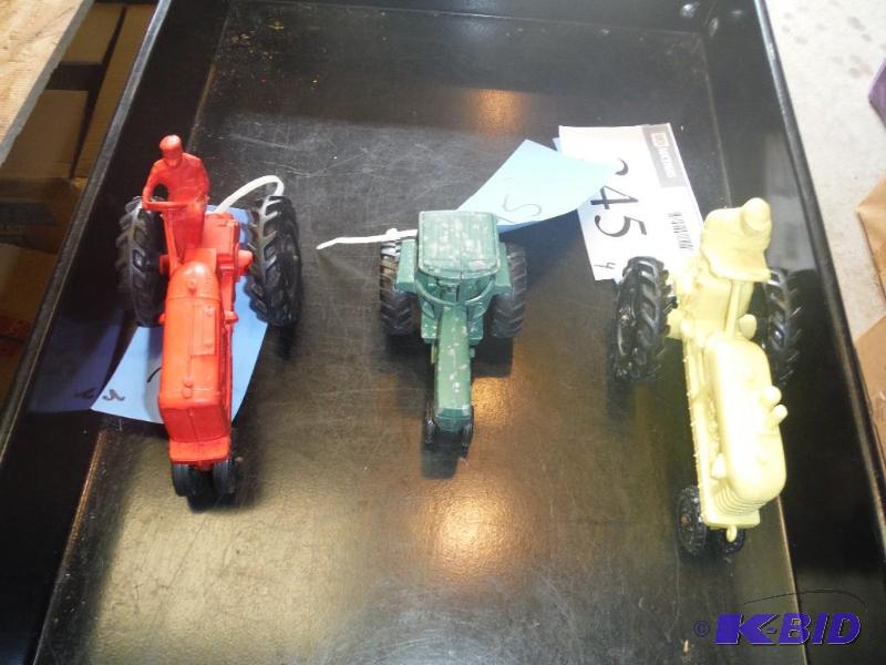 lot 345 image: Lot of (4) including (1) Red Toy Tractor, (2...