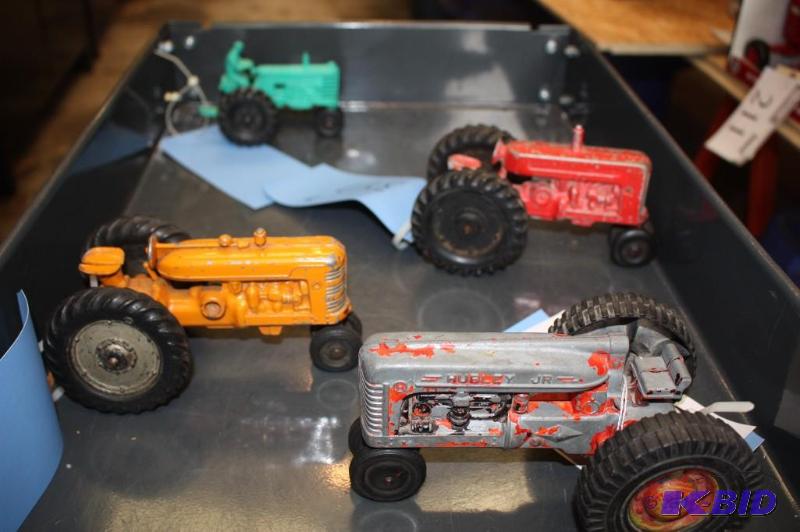 lot 347 image: Lot of (4) Including (1) Hubley Jr. Toy Trac...