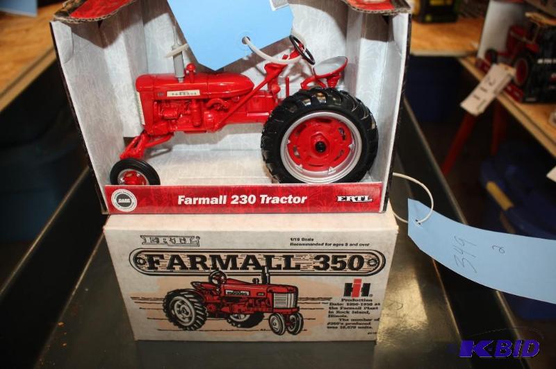 lot 349 image: Farmall 350 Tractor and Farmall&nbsp230 Trac...