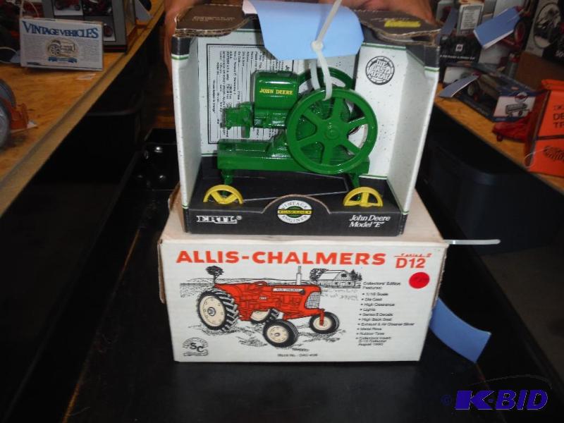 lot 353 image: Allis-Chalmers D12 Tractor and John Deere Mod...