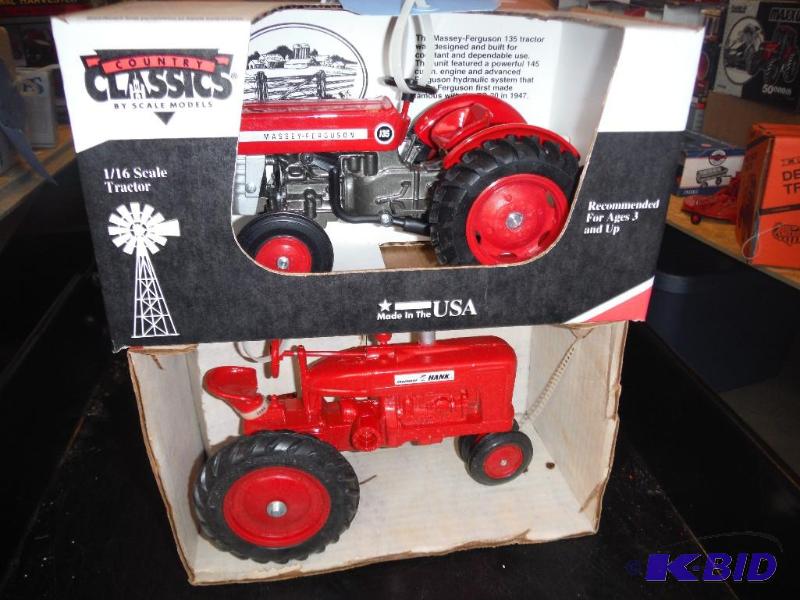 lot 354 image: Heritage Hardware Hank Tractor and Massey Fer...