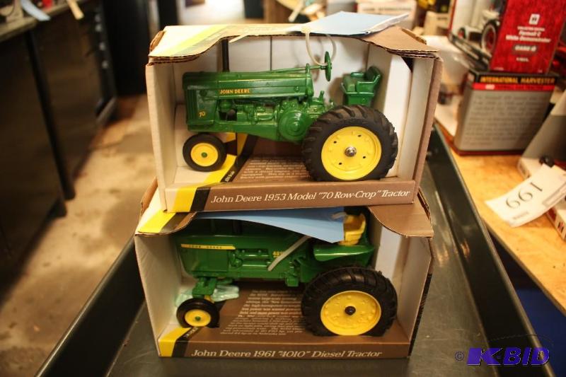 lot 363 image: John Deere 1953 Model 70 Row Crop Tractor and...