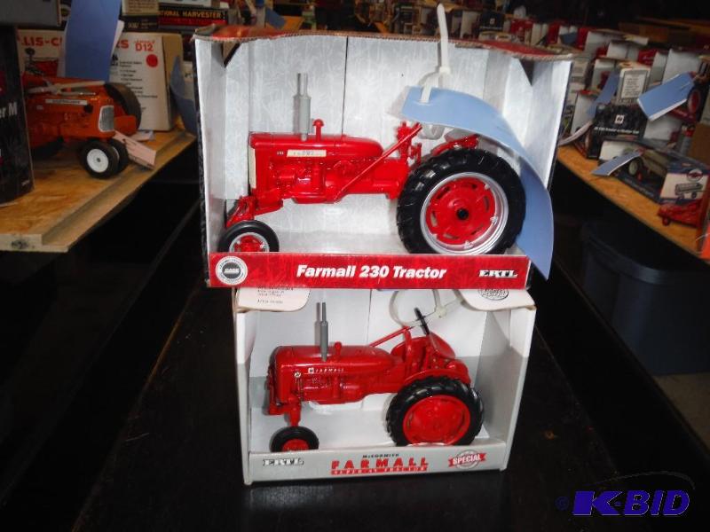 lot 381 image: Farmall 230 Tractor and Farmall Super AV Trac...