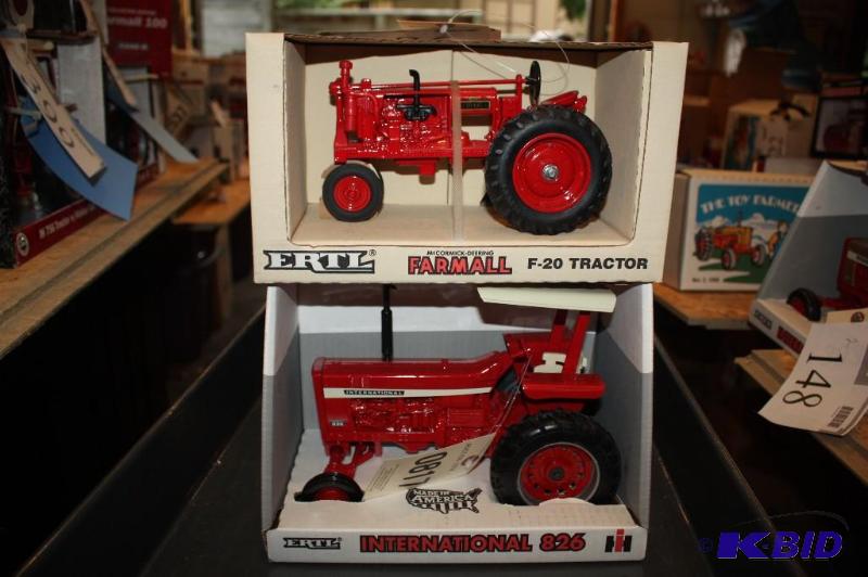 lot 386 image: Farmall F20 Tractor and International 826 Tra...