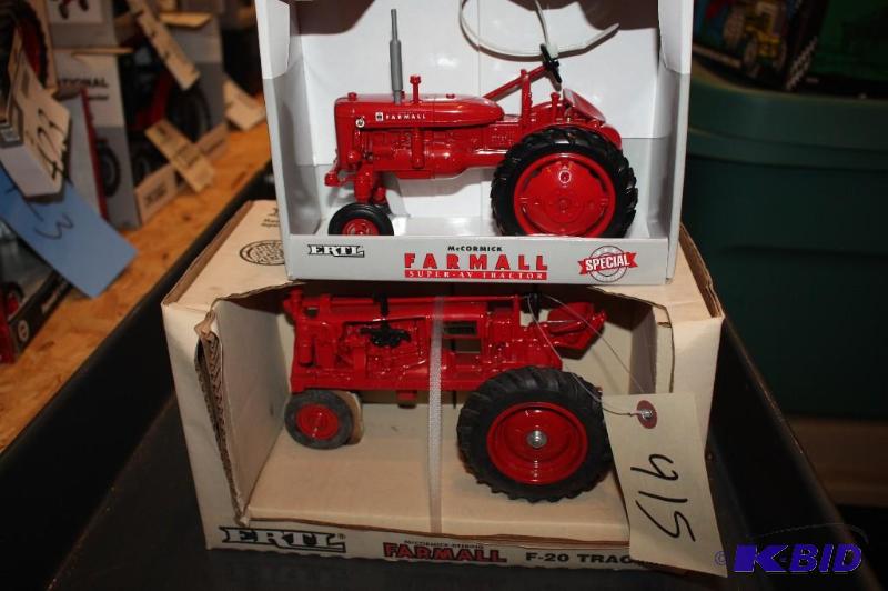lot 415 image: Farmall F20 Tractor and Farmall Super AV Trac...