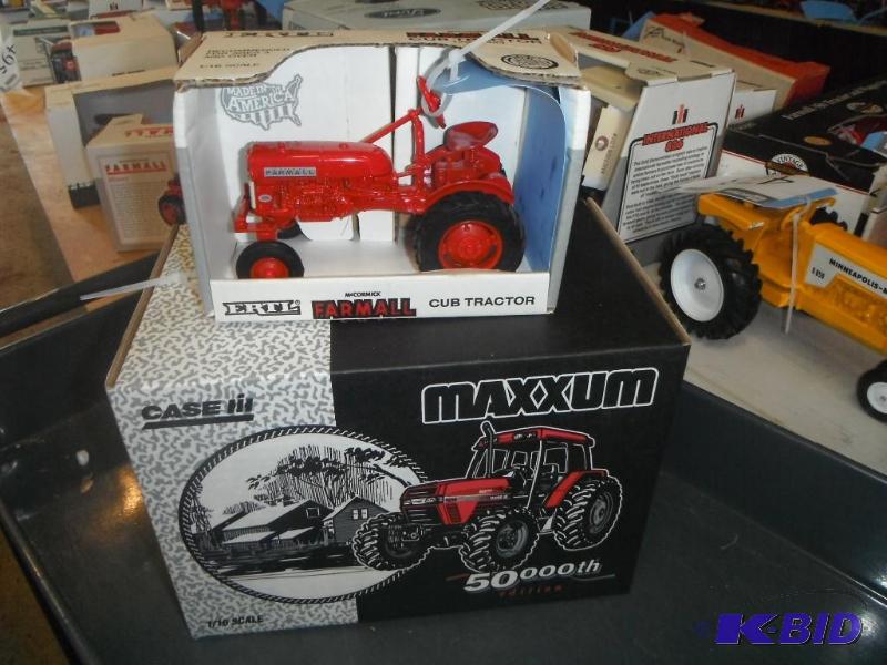 lot 431 image: Farmall Cub Tractor and Maxxum&nbsp50000th E...