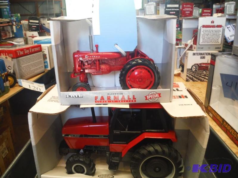 lot 433 image: Farmall&nbspSuper AV Tractor and Maxxum 5140...