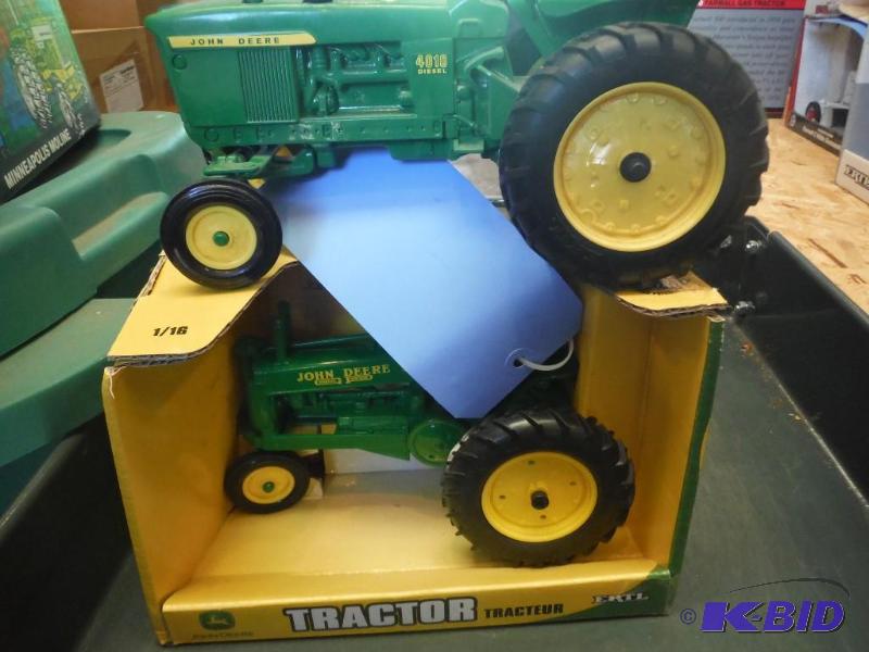 lot 443 image: John Deere 4010 Diesel Tractor and John Deere...