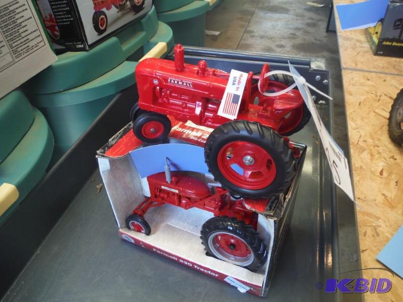 lot 445 image: Farmall 230 Tractor and Farmall M Tractor...