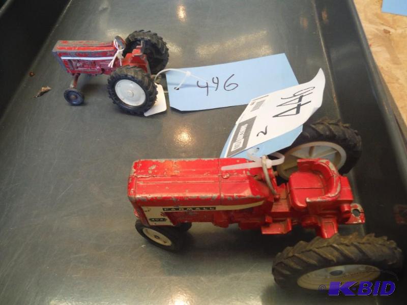 lot 446 image: Farmall 404 Tractor and Farmall Tractor...