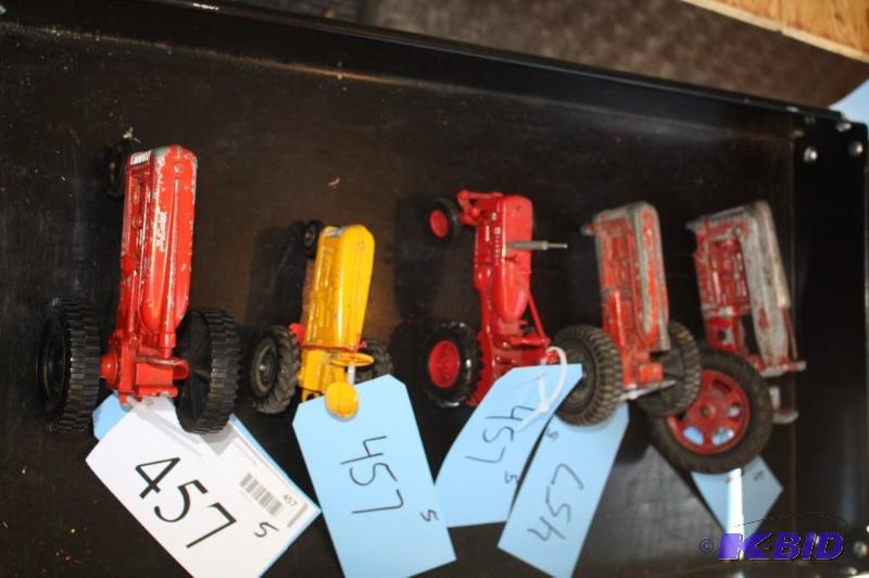 lot 457 image: Collection of Hubley Tractors and a Farmall S...