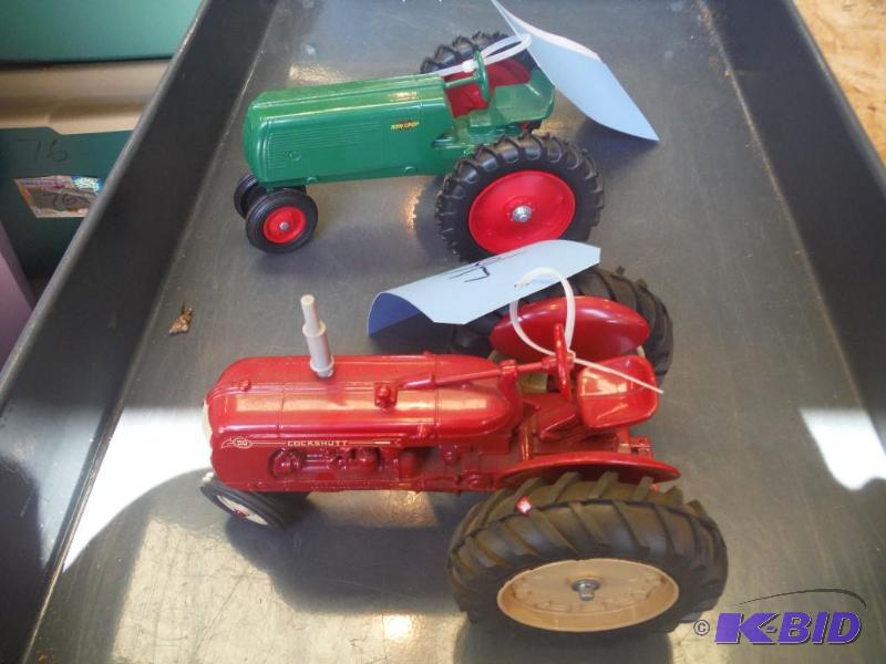 lot 462 image: Oliver Row Crop 70 Tractor and Cockshutt 50 T...