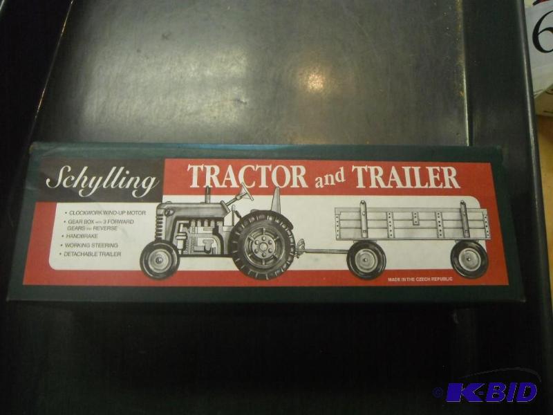 lot 491 image: Schylling Tractor and Trailer...