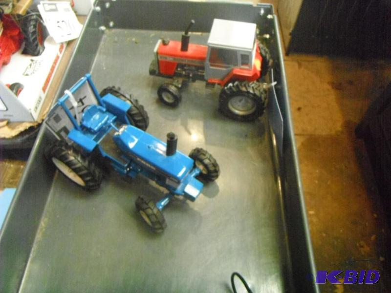lot 534 image: Massey Ferguson 670 Tractor and Ford 7710 Tra...
