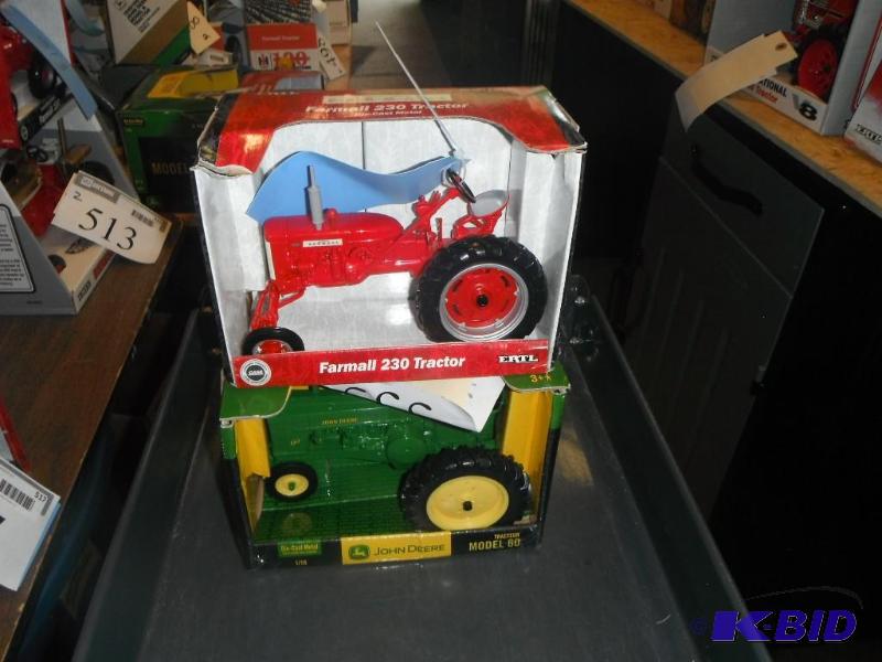 lot 535 image: Farmall&nbsp230 Tractor and John Deere Model...